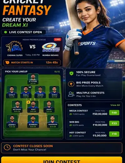 AFUnited (live cricket & football odds) fantasy cricket & matchday visual 3